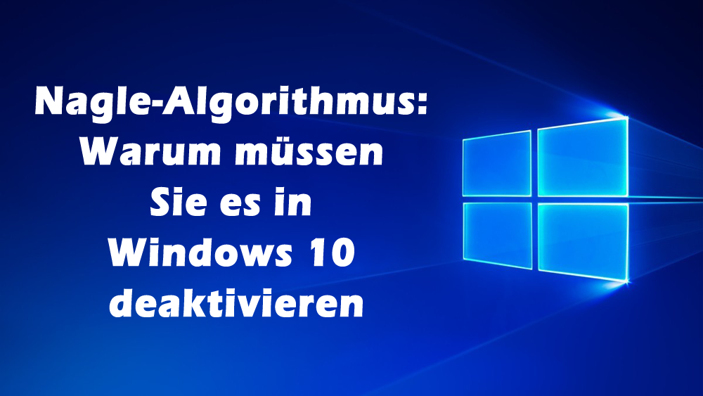 nagle-Algorithmus deaktivieren,