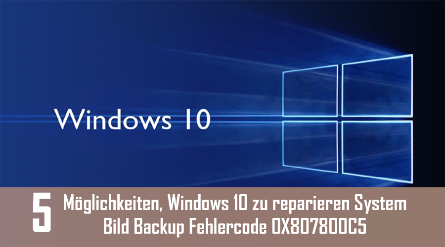Fehlercode 0x807800C5