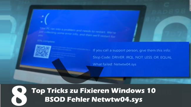 Windows 10 Fehler netwtw04.sys
