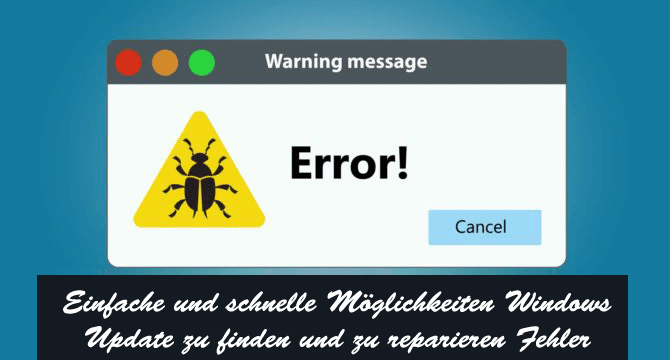 Überprüfen Sie Windows-Update-Fehler