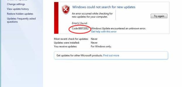 5 Schnell Tricks Windows Update reparieren Fehlercode 80072EE2