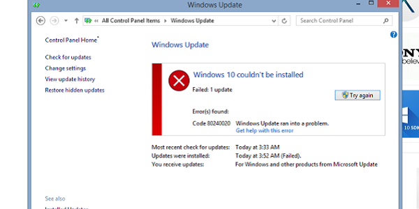 Oben 7 Arbeiten Lösungen zu Fix Windows 10 Aktualisieren Fehler 80070002