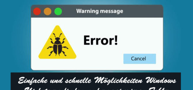 Einfache und schnelle Möglichkeiten Windows Update zu finden und zu reparieren Fehler Einfache und schnelle Möglichkeiten Windows Update zu finden und zu reparieren Fehler