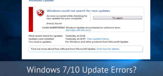 5 Arbeits Lösungen zu Fixieren Fehlercode 0x8007000d in Windows 10 5 Arbeits Lösungen zu Fixieren Fehlercode 0x8007000d in Windows 10