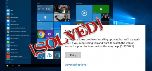 6 Schnell Tweaks zu beheben Windows 10 Aktualisieren Sie Fehler 0x80240fff 6 Schnell Tweaks zu beheben Windows 10 Aktualisieren Sie Fehler 0x80240fff